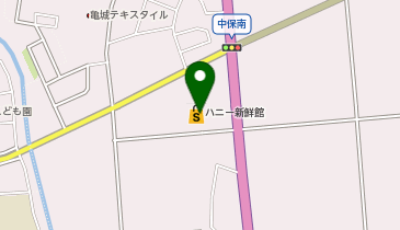 コインランドリーザブーン大野中保店の地図画像