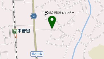 ランドリー専科菅谷店の地図画像