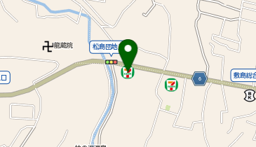 せんたく家族甲斐中下条店の地図画像