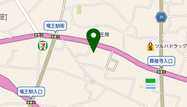 せんたく家族甲斐富竹新田店の地図画像