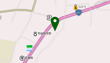 コインランドリーミッキー大島吉海店の地図画像
