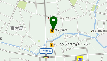 ランドリー専科東石川店の地図画像