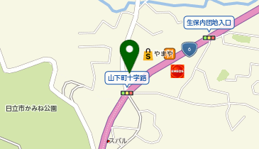 サンブルー日立滑川店の地図画像