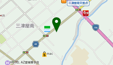 コインランドリーミッキーP・SPO24東予店の地図画像
