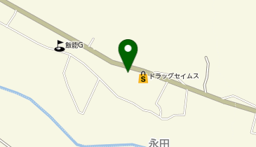 大型コインランドリー飯能永田店の地図画像