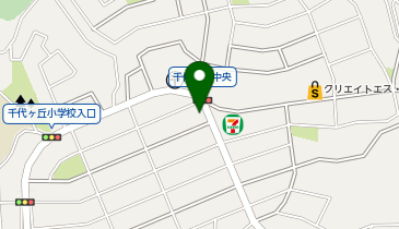 大型コインランドリーふぁいん千代ケ丘店の地図画像
