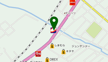 コインランドリーASURAMの地図画像