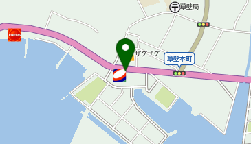 コインランドリー内海店の地図画像