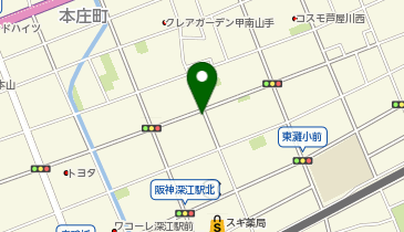 コインランドリープレシャス深江店の地図画像