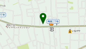 コインランドリーサイド1の地図画像