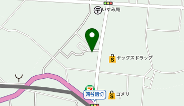 コインランドリーひまわりの地図画像