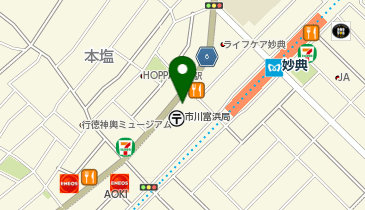 ミミちゃん市川店の地図画像