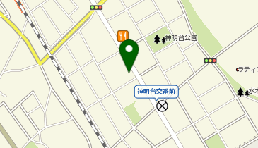 ファミリーショップ羽村神明台店の地図画像