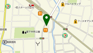 サンドライ東簗瀬店の地図画像