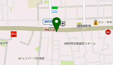 K★Wash関町南店の地図画像