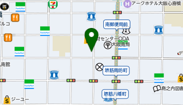 MIMARU大阪心斎橋EAST店の地図画像