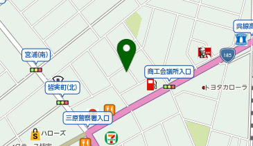 コインランドリー31皆実店の地図画像