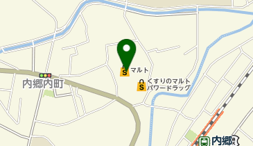 白くまくんマルト内郷店の地図画像