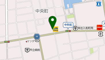 定額制ランドリーモコモコ坂出中央店(本店)の地図画像