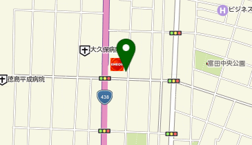 ランドリークィーン鷹匠店の地図画像