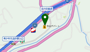 コインランドリーアクアショッパーズ大洲店の地図画像