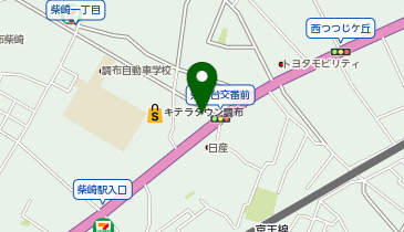 コインランドリーWAKO柴崎店の地図画像