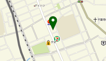 コインランドリー末広店の地図画像