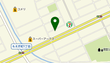 コインランドリーCLOVER苫小牧明徳店の地図画像