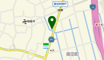 ハッピーベア泉田町店の地図画像