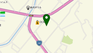 コインランドリーaquaSC保内店の地図画像