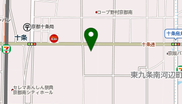 コインランドリー京都第一工場前店の地図画像