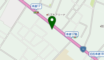 きらめきランドリー本通店の地図画像