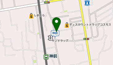 コインランドリーPure和歌山神前店の地図画像