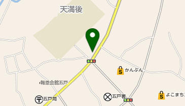 大型コインランドリーさわやか空間五戸中央店の地図画像