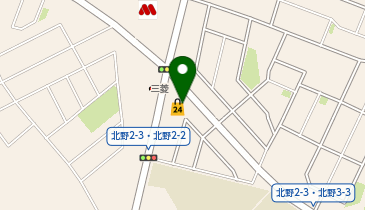 きらめきランドリー北野店の地図画像