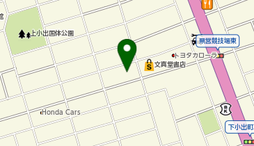 WASH&DRY上小出町店の地図画像