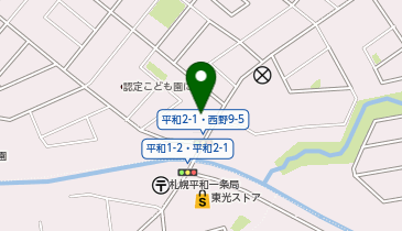 S-WASH札幌西野店の地図画像
