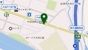 WASH PARK 大州5丁目店の地図画像