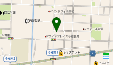 WASHBOX城東店の地図画像