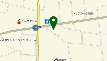 コインランドリーなっちゃんの地図画像