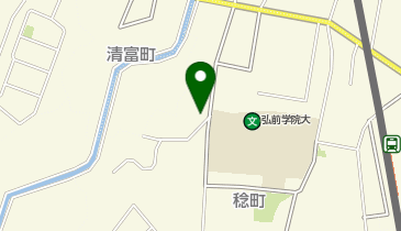 大型コインランドリー弘前稔町店の地図画像