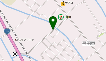 コインランドリーアガブンの地図画像