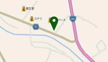 さわやか空間COINLAUNDRY SAKURA軽米店の地図画像