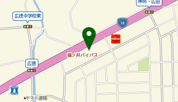 コインランドリーアジュールの地図画像