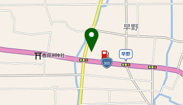 コインランドリーひこうき雲 糸貫店の地図画像