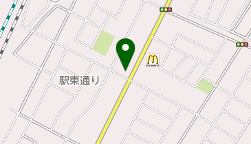 しゃぼん小山稲葉郷店の地図画像