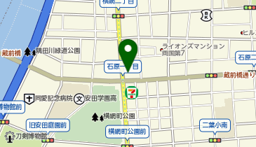 MAXWASH両国の地図画像