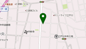 ヒューマンライフケア風鈴の湯の地図画像