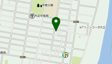 ヒューマンライフケアひらお湯の地図画像