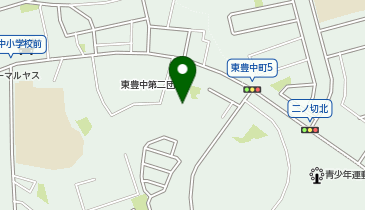 ヒューマンライフケア豊中の湯の地図画像